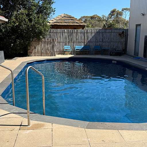 Berwick pool after